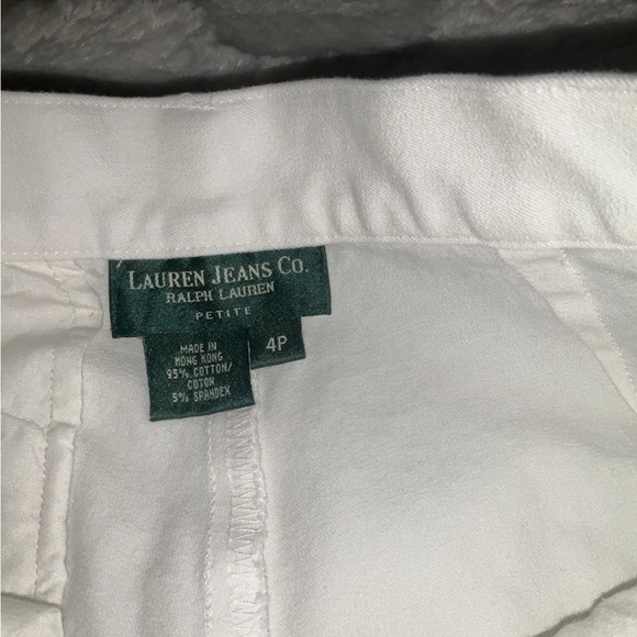 Lauren Ralph Lauren Women's White Capris Size 4P - Picture 3 of 7
